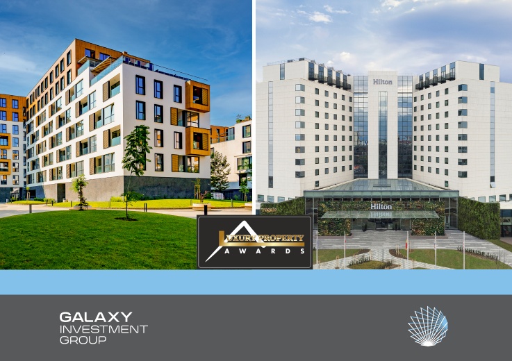 Галакси Инвестмънт Груп с награди в две категории на LUXURY Property AWARDS 2024