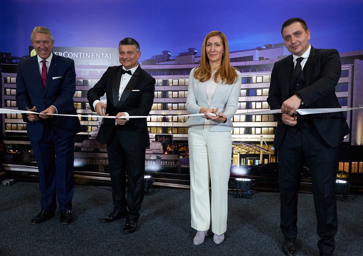 С ИЗИСКАНО СЪБИТИЕ INTERCONTINENTAL HOTELS & RESORTS ОТПРАЗНУВА ОТКРИВАНЕТО НА ПЪРВИЯ СИ ХОТЕЛ ОТ ЛУКСОЗНИЯ БРАНД В БЪЛГАРИЯ